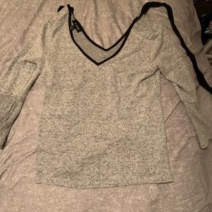 Super cute gray sweater